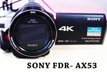 Sony FDR AX53