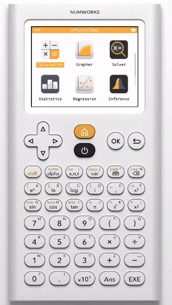 numworks Graphing Calculator