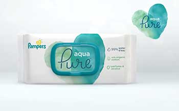 Pampers Aqua Pure Wipes