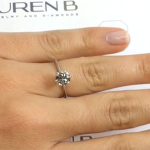 1-carat Round Diamond Engagement ring