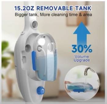 neugo steam mop removable tank