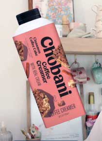 chobani cinnamon coffee cake creamer