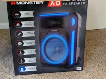 monster x6 speaker