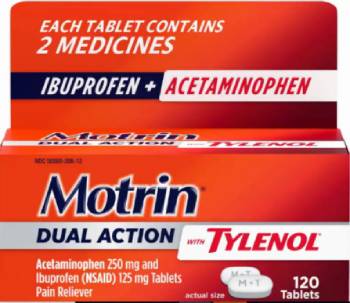Motrin Dual Action with Tylenol