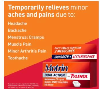 Motrin Dual Action with Tylenol