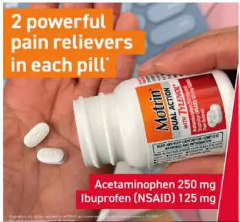 Motrin Dual Action with Tylenol