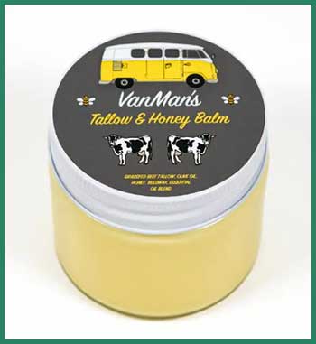 tallow and honey balm 