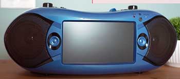 emerson 7 lcd wireless stereo boombox