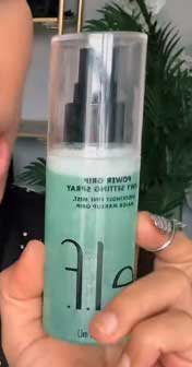 The E.L.F. Finishing Spray