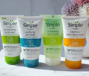 simple face wash reviews