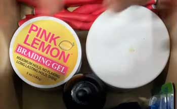 PINK LEMON Braiding Gel