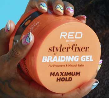 Red By Kiss Braiding Gel Extreme Hold Styler Fixer