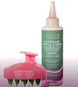 Pacifica’s Rosemary Apple Cider Scalp Detox