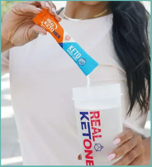 Real Ketones D-BHB Keto Weight Loss Powder Sticks