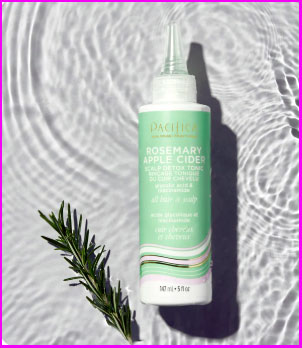 Pacifica’s Rosemary Apple Cider Scalp Detox