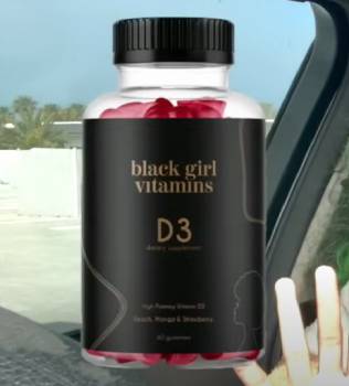 Black Girl Vitamins D3 Gummies