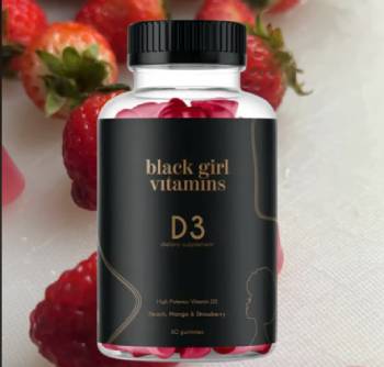 Black Girl Vitamins D3 Gummies
