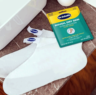 dr scholl's exfoliating foot mask reviews