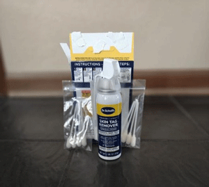 dr scholl's freeze away skin tag remover reviews