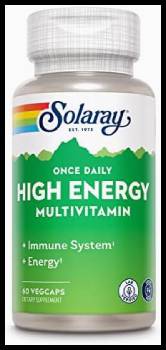 SOLARAY Once Daily High Energy Multivitamin