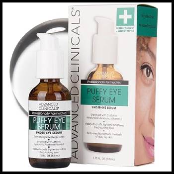 Advanced Clinicals Puffy Eye Serum