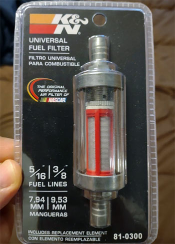K&N Fuel Filter