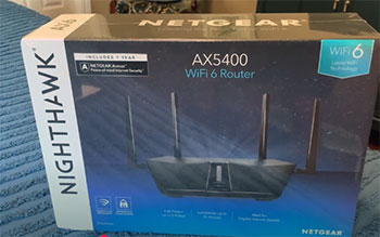 The Netgear Nighthawk AX5400 Router