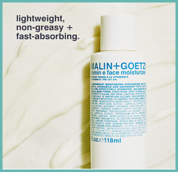Malin + Goetz Vitamin E Face Moisturizer
