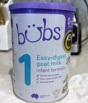 Bubs Goat Milk Formula