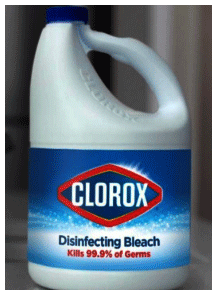 clorox bleach and blue review