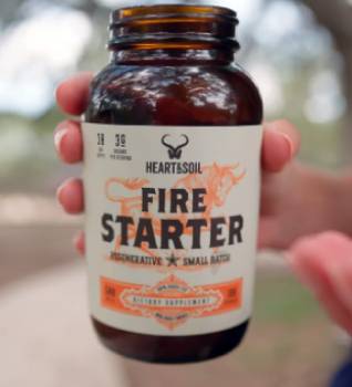 Heart & Soil Fire Starter