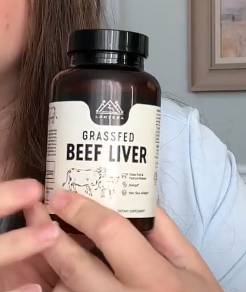 Lonvera Grass Fed Beef Liver Capsules