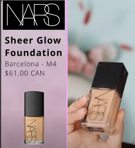 NARS Sheer Glow Vs. Light Reflecting Foundations