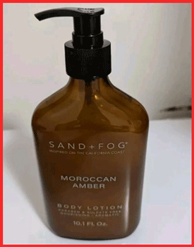 sand and fog body lotion review