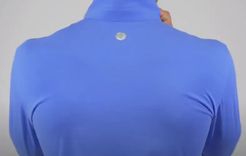 Solbari Men’s UPF50+ Long Sleeve Polo Shirt