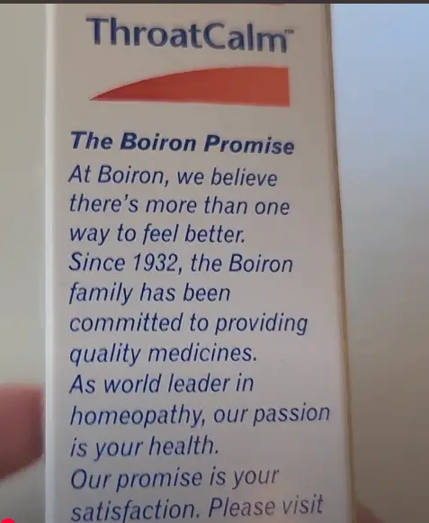 Boiron ThroatCalm