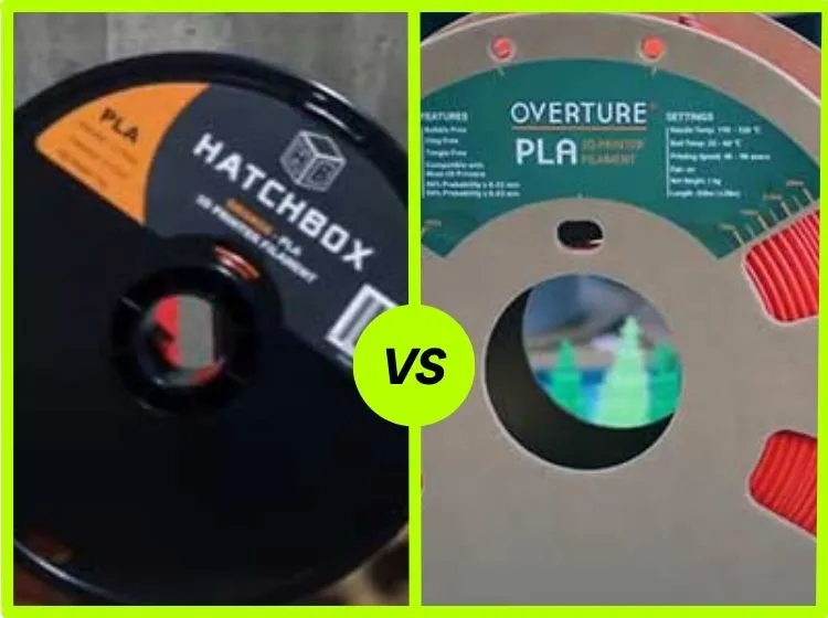 Hatchbox vs. Overture PLA