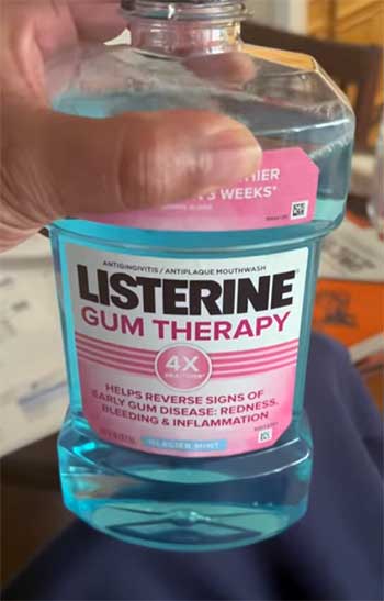Listerine Gum Therapy