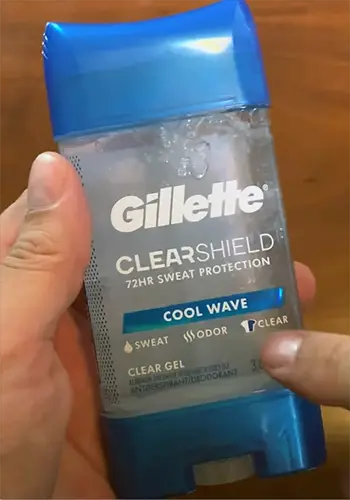Gillette Advanced Clear Gel Antiperspirant Cool Wave