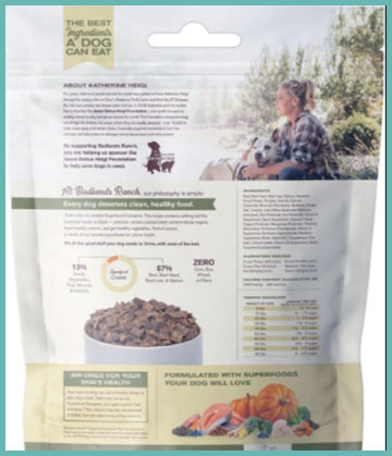 Badlands Ranch Dog Food