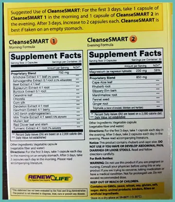 Renew Life Cleanse Smart