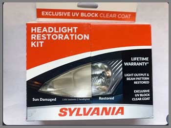 Sylvania Headlight Restoration Kit