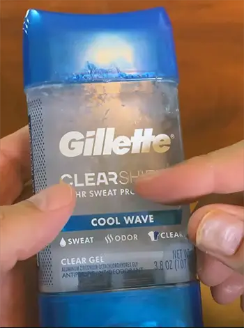 Gillette Advanced Clear Gel Antiperspirant Cool Wave