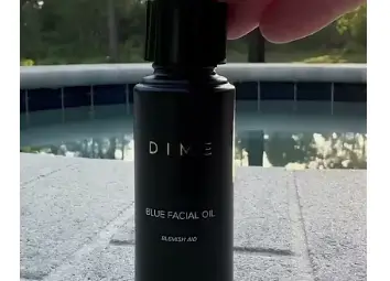 dime blue facial oil