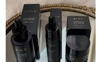 dime blue facial oil