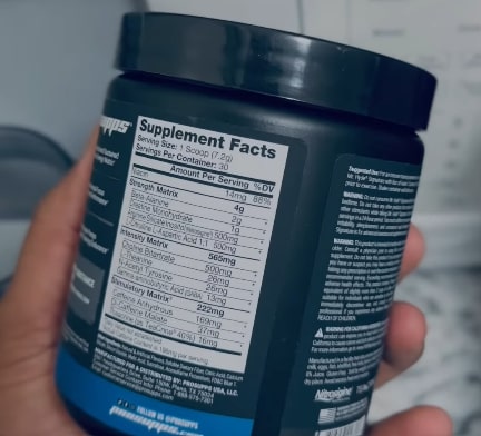 Hyde Pre Workout Supplement