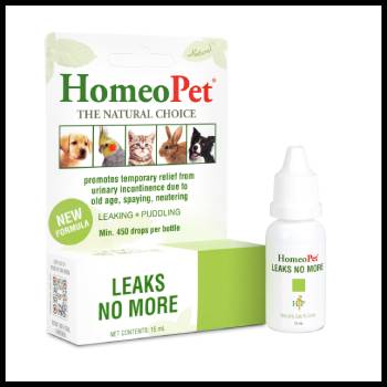 HomeoPet Leaks No More