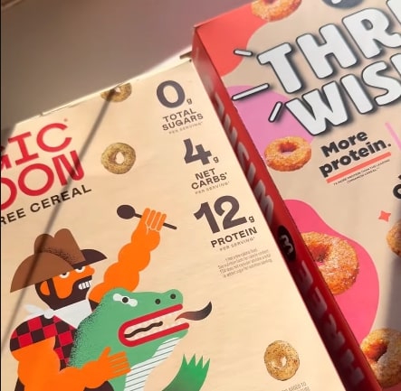 Three Wishes Cereal Vs. Magic Spoon Cereal