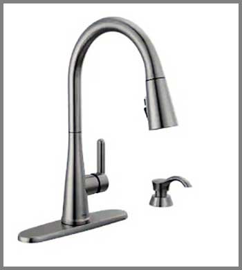 Delta Greydon Single-Handle Pull-Down Sprayer Kitchen Faucet