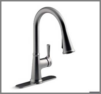 Kohler Tyne Single-Handle Pull-Down Sprayer Kitchen Faucet